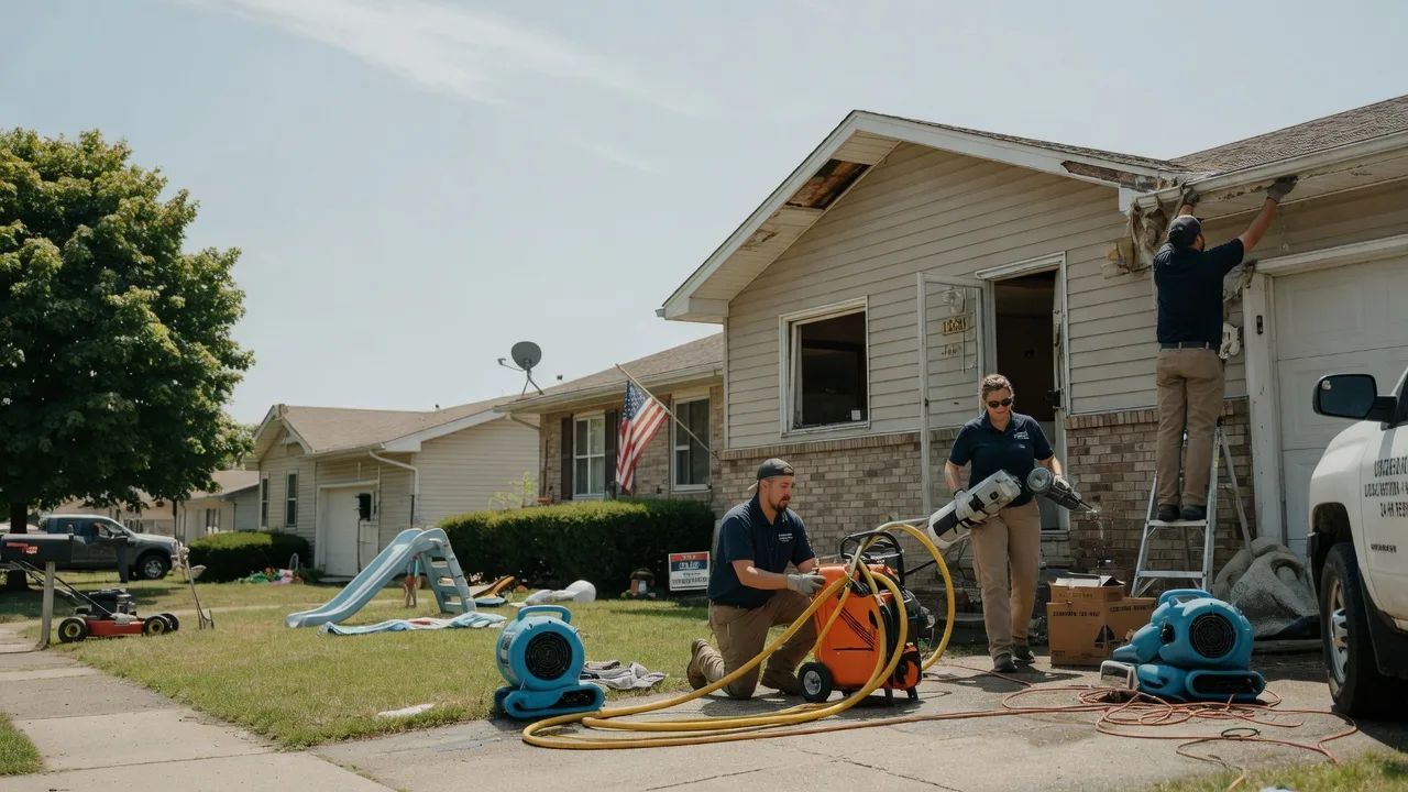 Water Damage Restoration in White Hall, IL near me
